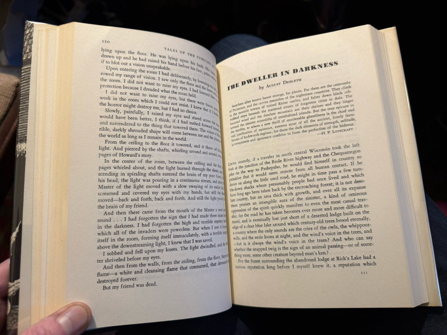 H P Lovecraft : Tales Of The Cthulhu Mythos : Arkham House 1969