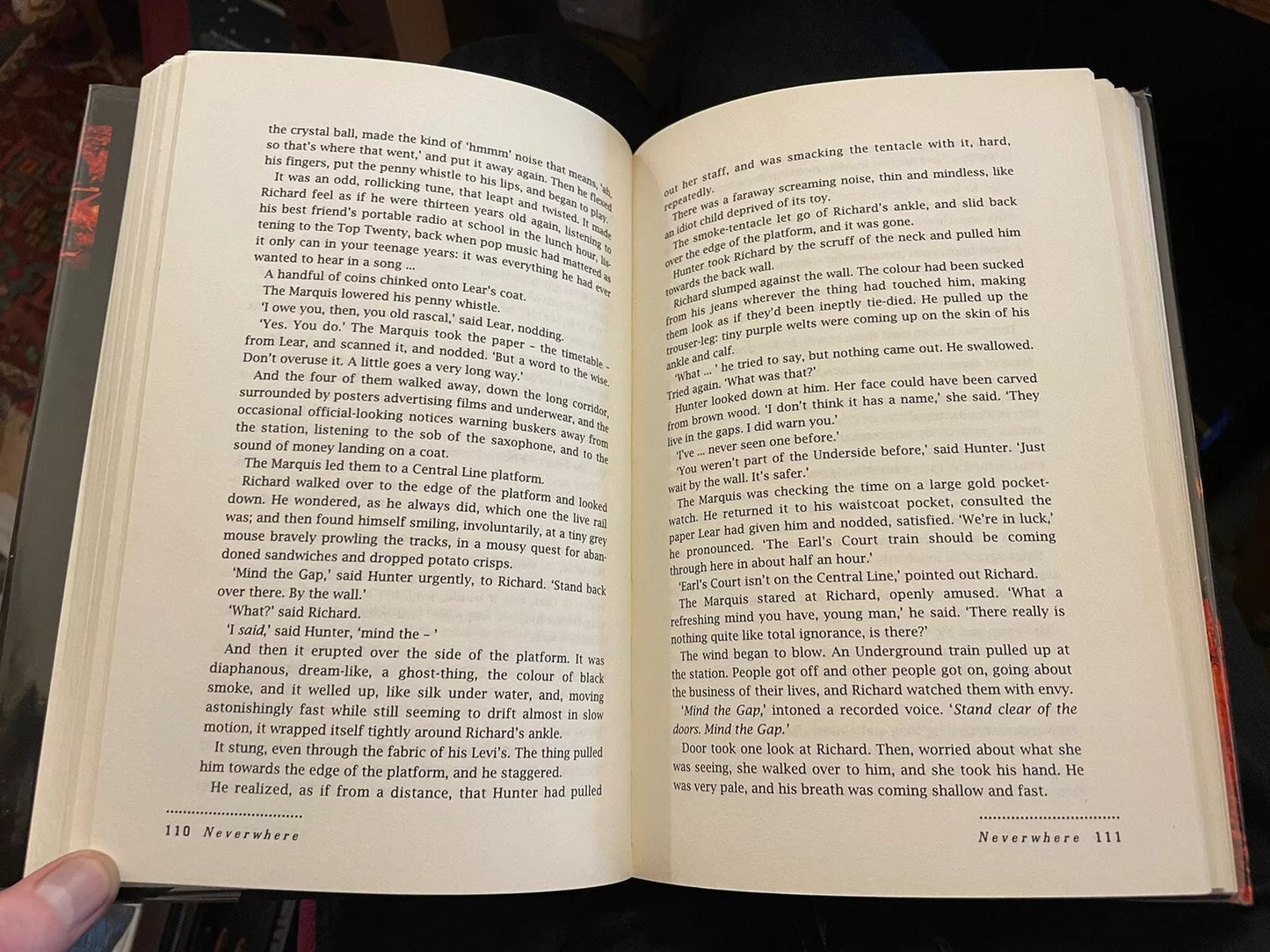 Neil Gaiman : Neverwhere : 1st/1st UK Edition : Hardback in Dust Jacket 1996