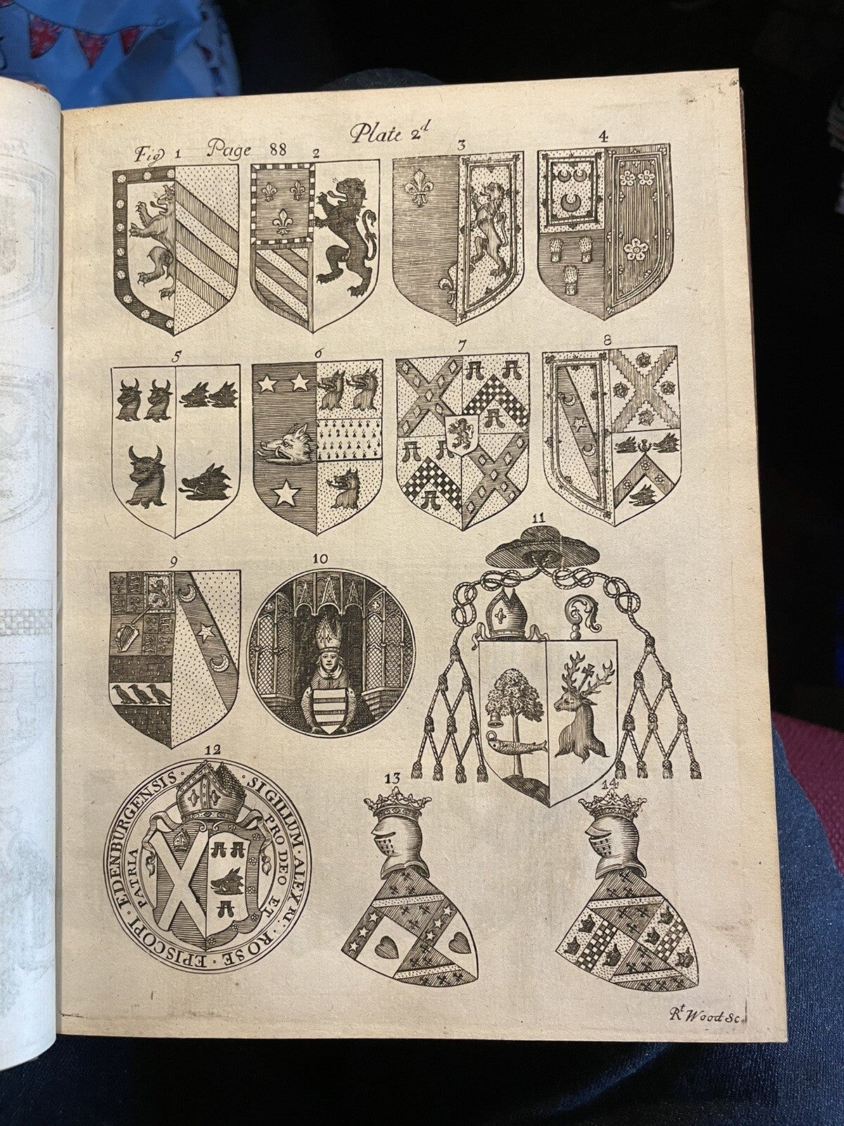 1718 Nisbet : An Essay on the Ancient and Modern use of Armories : Heraldry