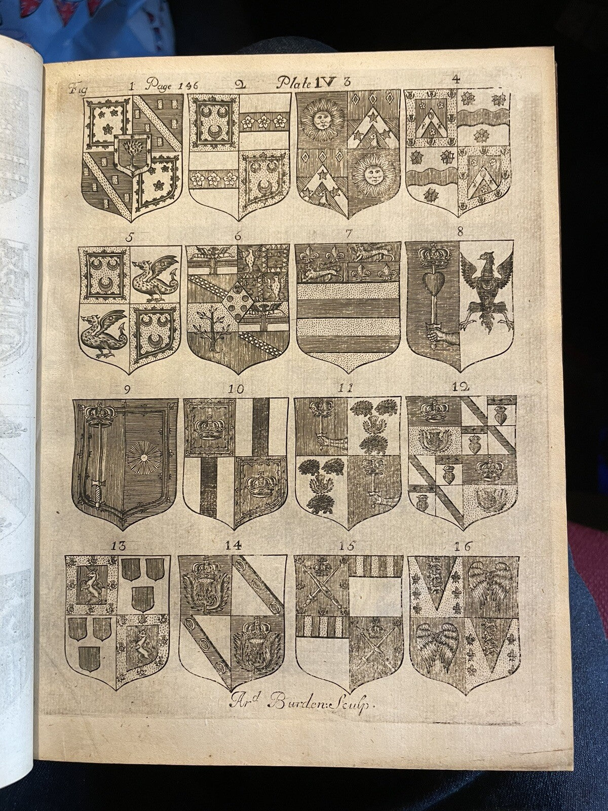 1718 Nisbet : An Essay on the Ancient and Modern use of Armories : Heraldry