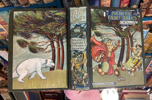 Norse Fairy Tales : G. W. Dasent : Colour Plates : Pictorial Binding 1910