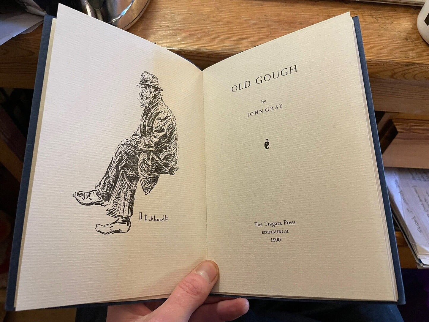 John Gray : Old Gough : Tragara Press 1990 : Limited Edition 60/75