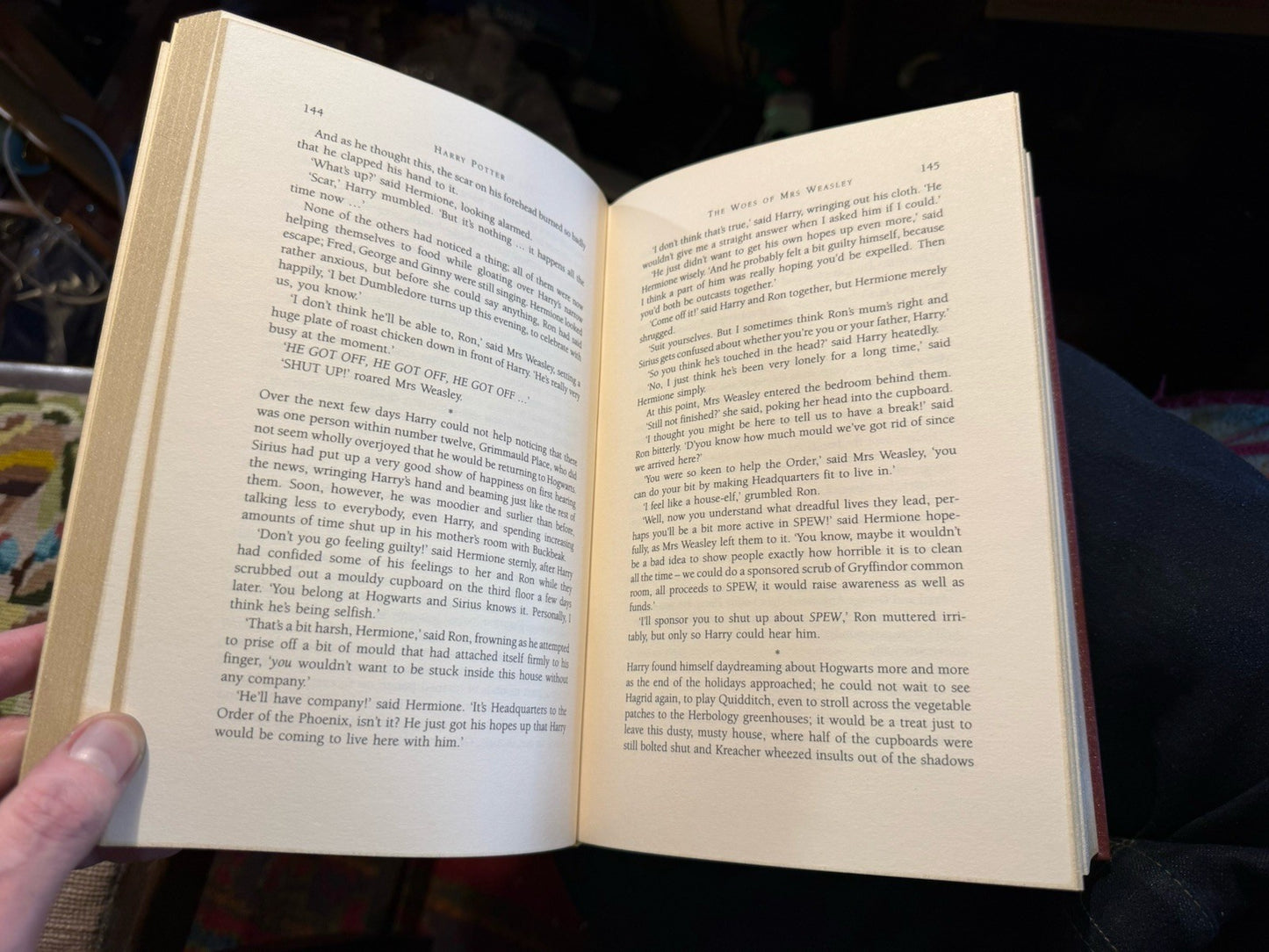 Harry Potter and the Order of the Phoenix : J K Rowling : Deluxe Ed 1st/1st