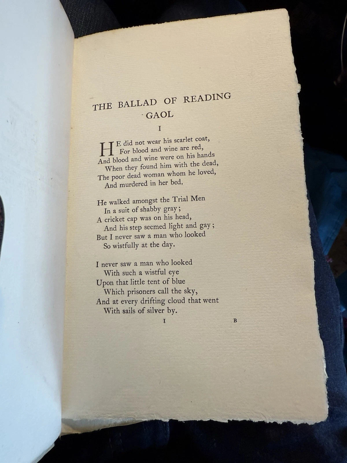 1899 The Ballad of Reading Gaol : Oscar Wilde : 7th Edition