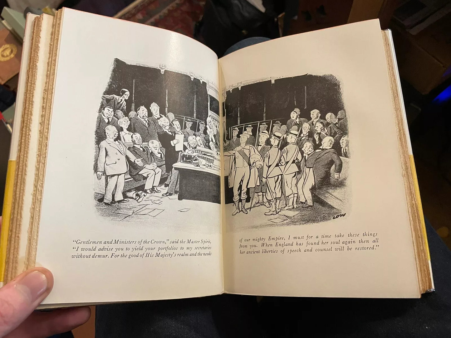 H G Wells : The Autocracy of Mr Parham : 1st/1st US Edition with Belly-band