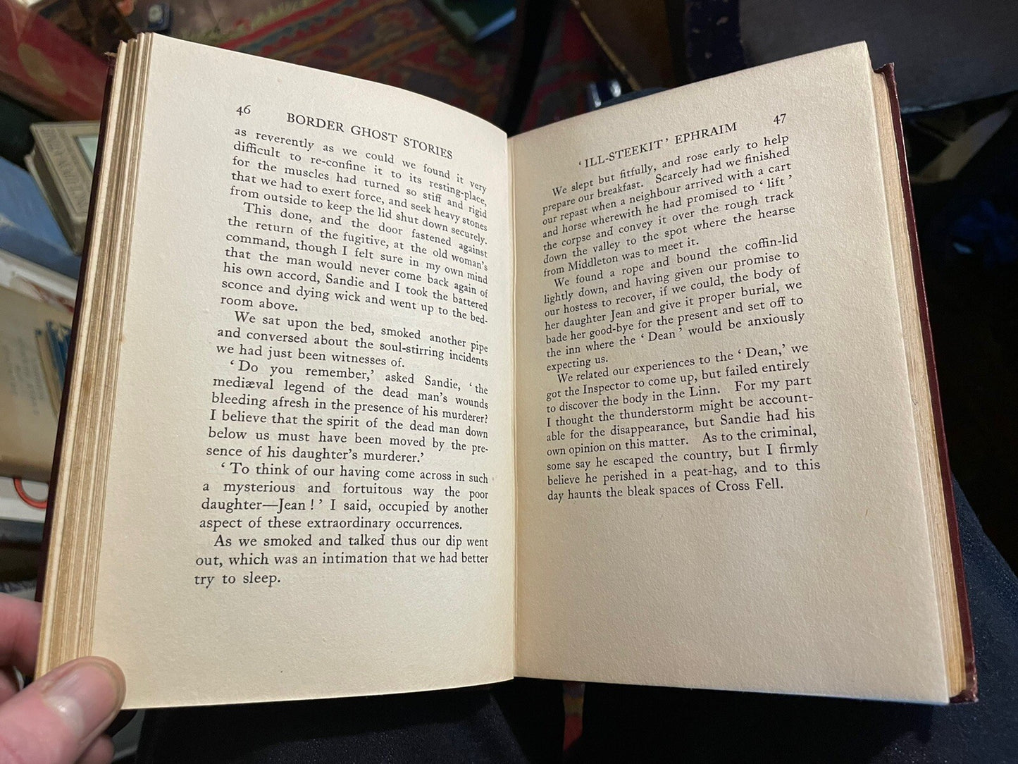 Border Ghost Stories : Howard Pease : Supernatural Tales : 1st Edition 1919