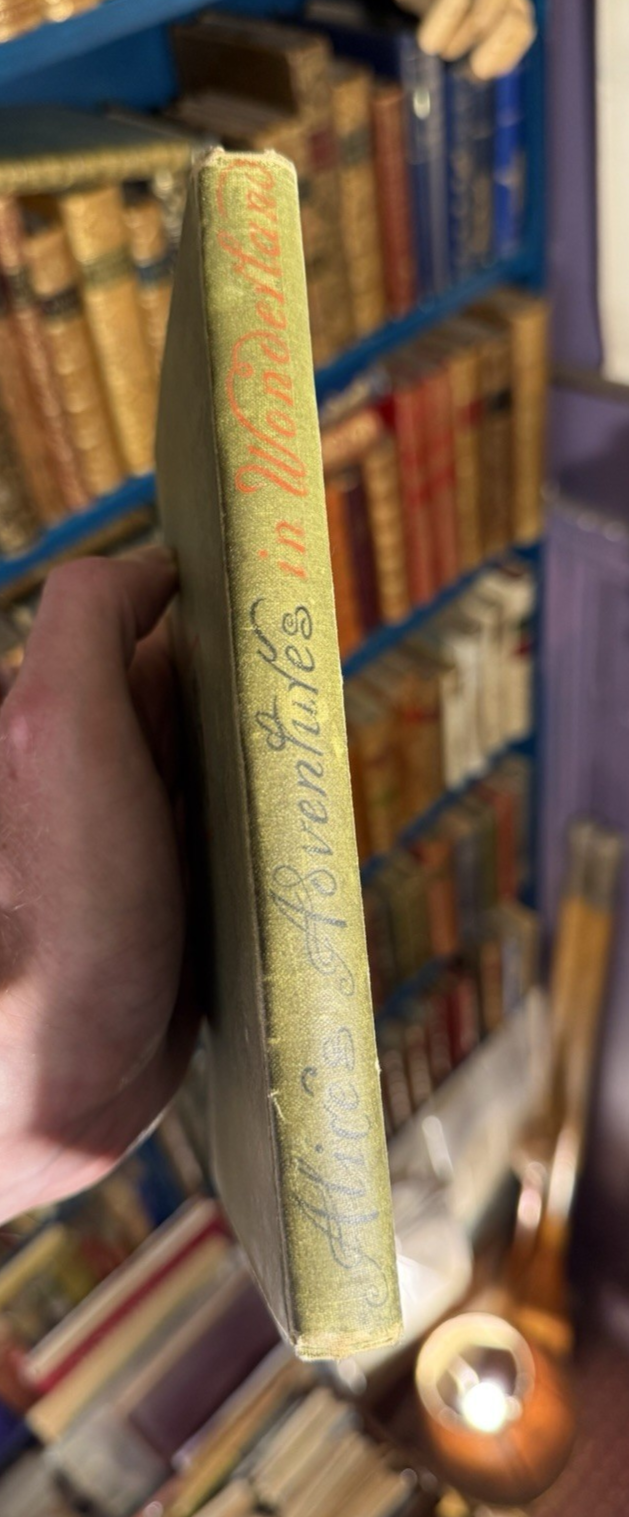 1887 Alice's Adventures in Wonderland : Lewis Carroll : 1st Peoples Edition