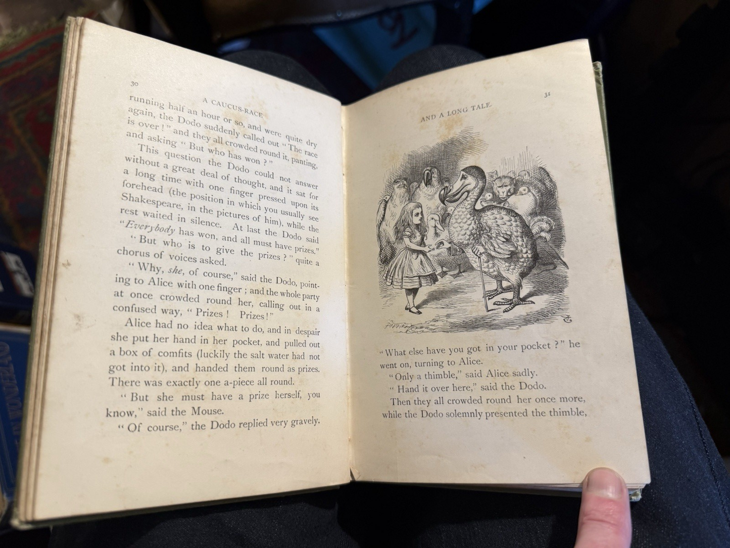 1887 Alice's Adventures in Wonderland : Lewis Carroll : 1st Peoples Edition