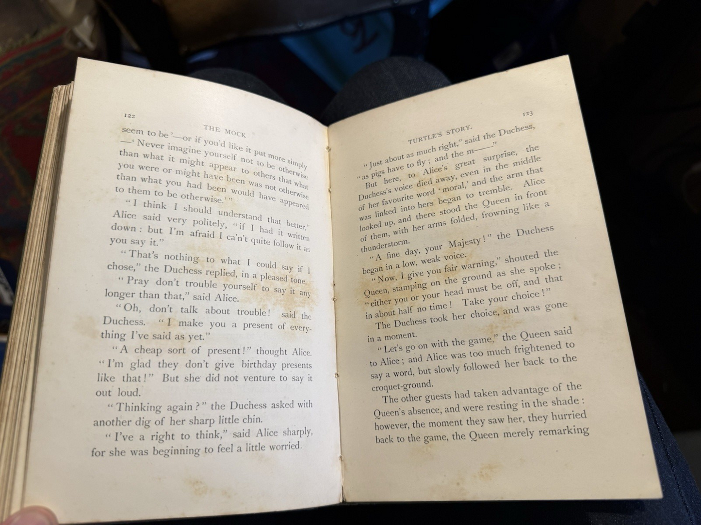 1887 Alice's Adventures in Wonderland : Lewis Carroll : 1st Peoples Edition