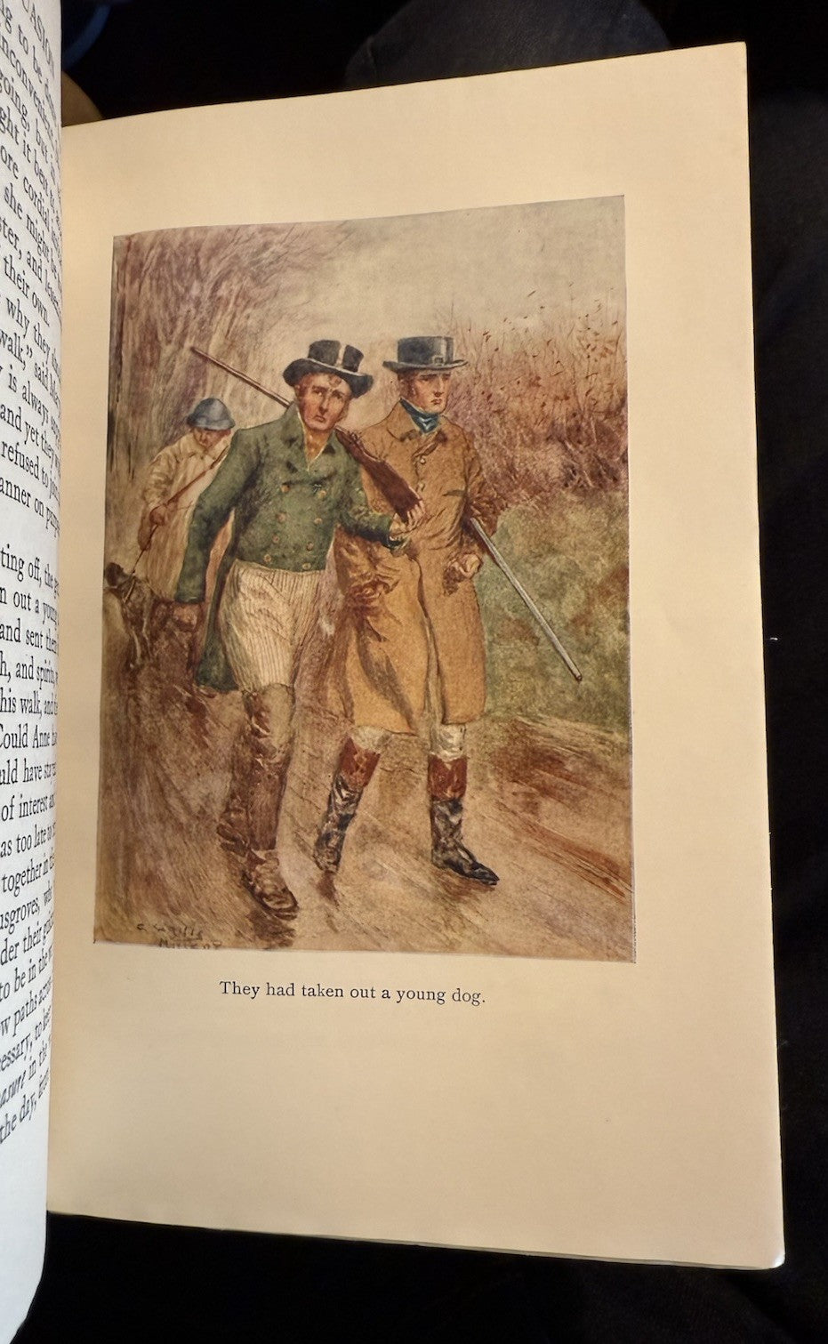 Jane Austen : Persuasion : Illustrations in Colour by A. Wallis Mills 1908