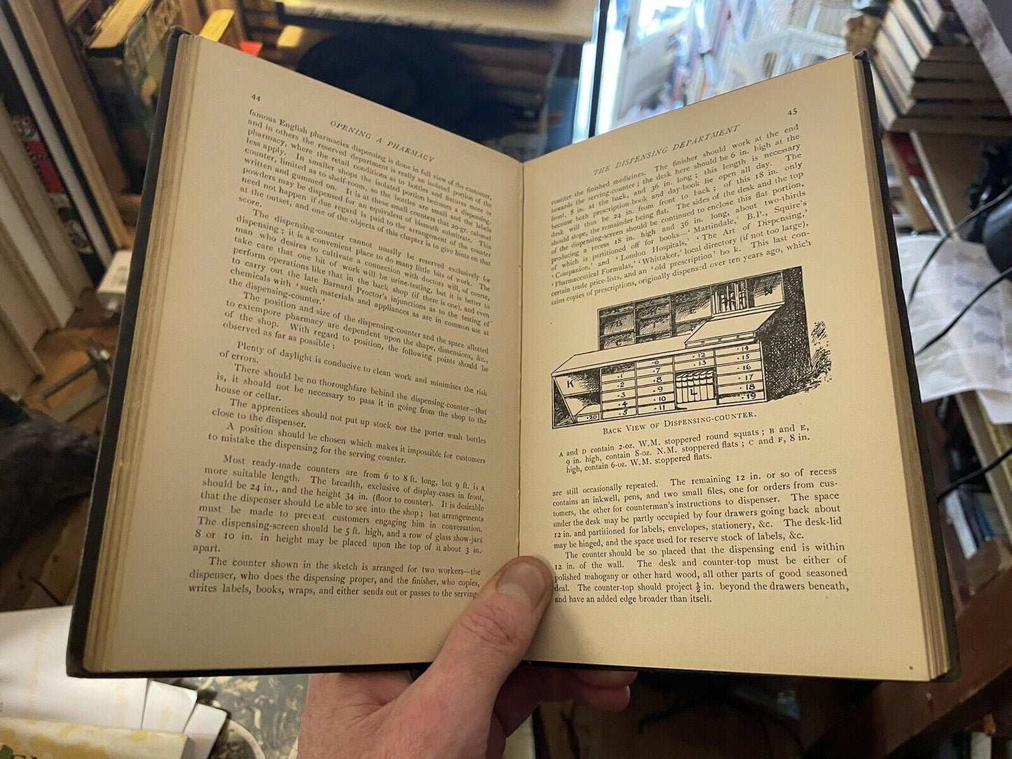 1904 Opening a Pharmacy : Chemists & Druggists : Sale of Poisons : Shopfitting