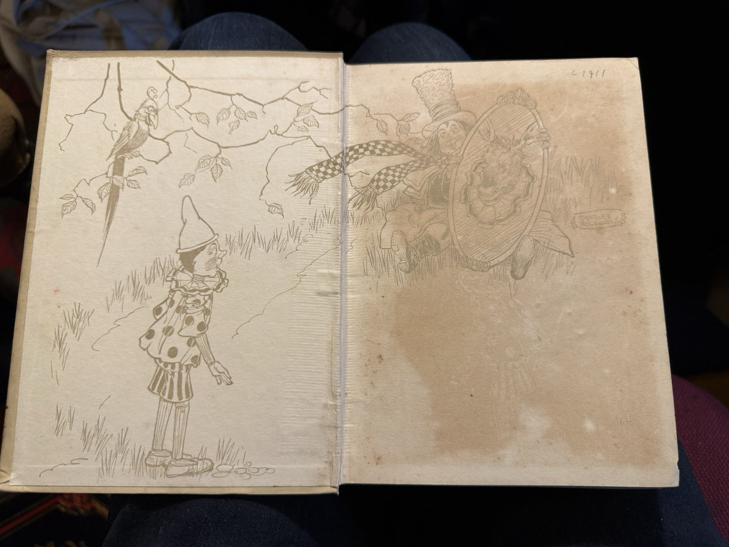 c1911 Pinocchio : The Story of a Puppet : C. Collodi : Charles Folkard