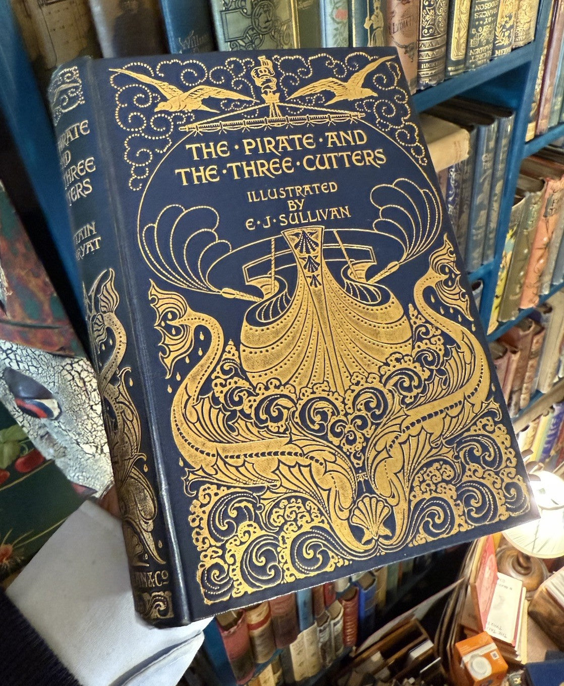 Marryat : The Pirate and the Three Cutters : Turbayne : Macmillan 1897