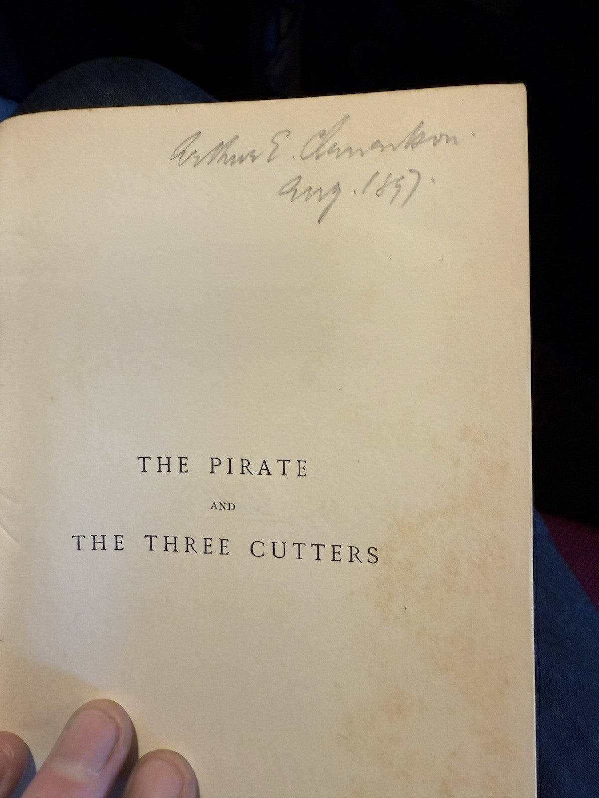 Marryat : The Pirate and the Three Cutters : Turbayne : Macmillan 1897