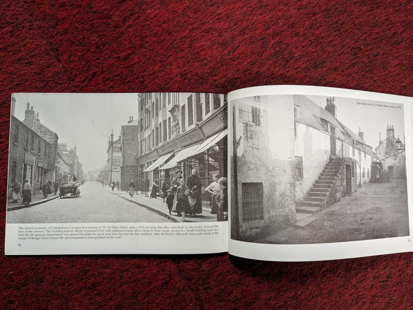 Bygone POLLOCKSHAWS: Photographs : Local History VGC
