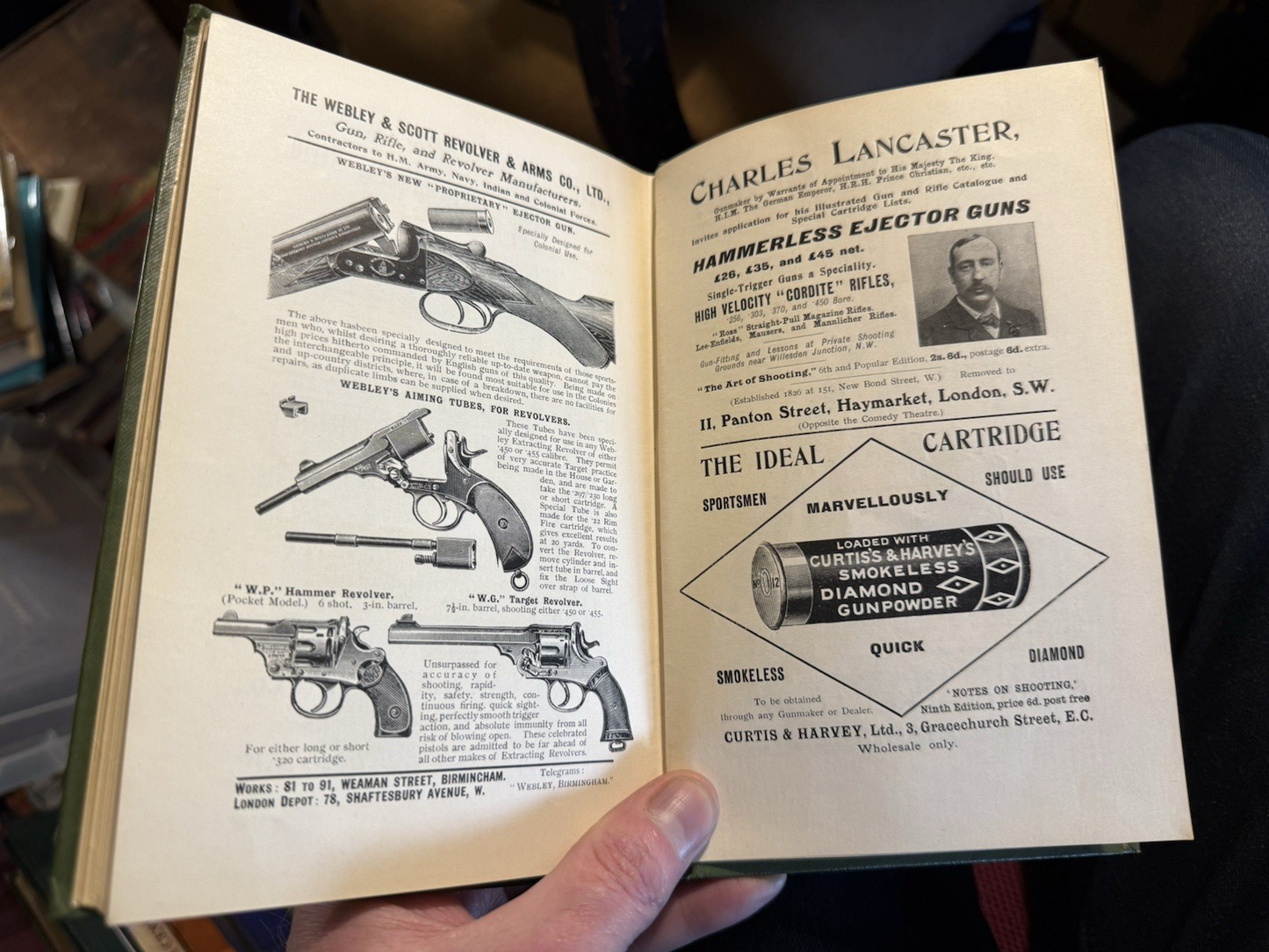 1906 Practical Rifle Shooting : Walter Winans : Deerstalking : Rabbit Shooting