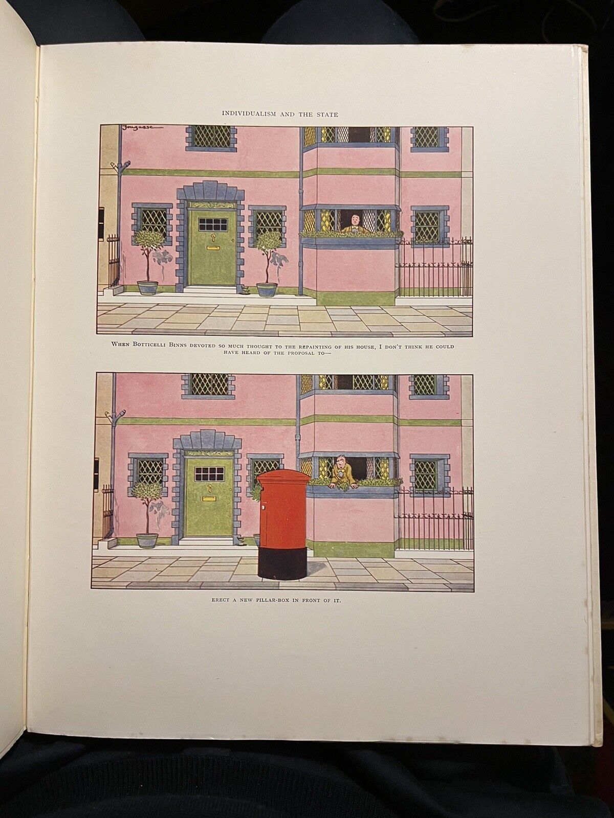 1926 P.T.O. : A Book of Drawings by Fougasse : First Edition in Orig Dust Jacket