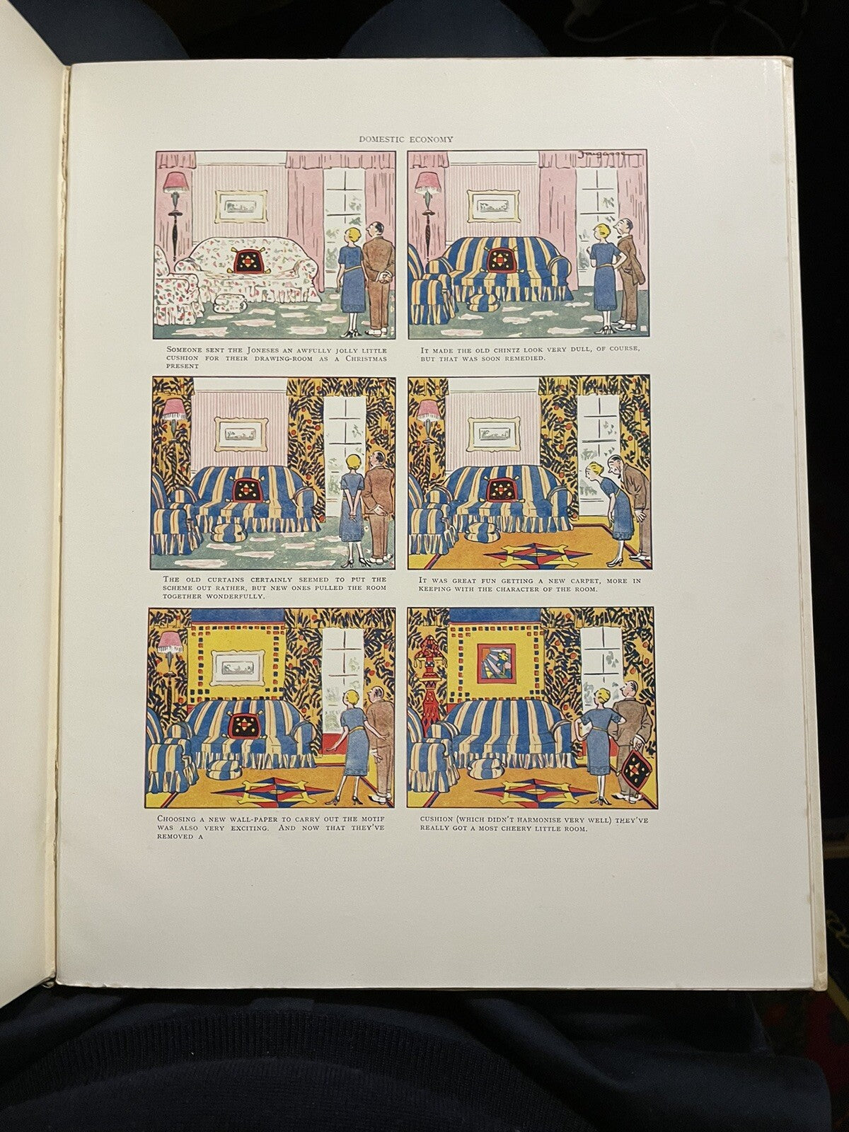 1926 P.T.O. : A Book of Drawings by Fougasse : First Edition in Orig Dust Jacket