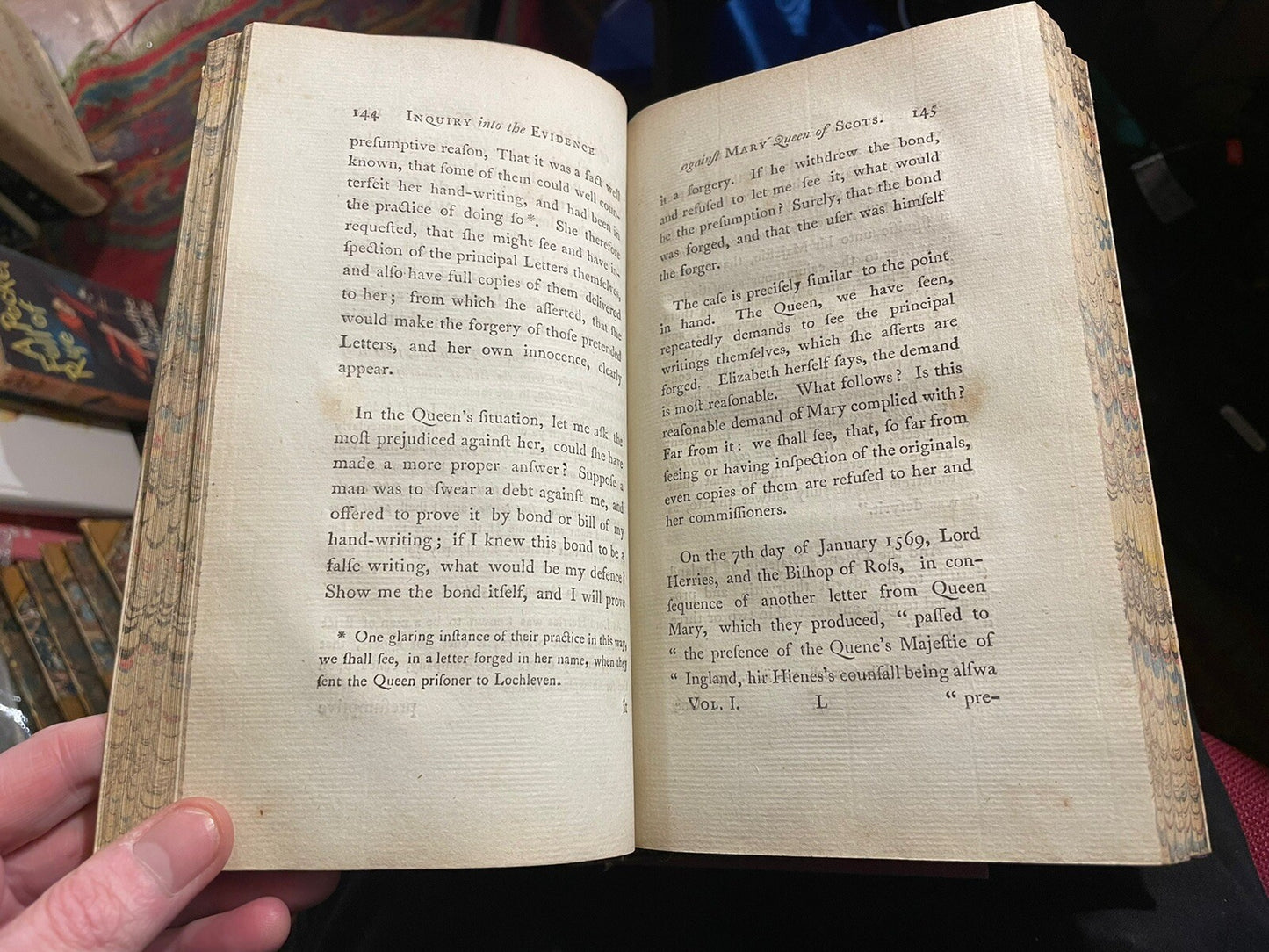 1790 An Inquiry into the Evidence Against Mary Queen of Scots (2 Vols) Tytler