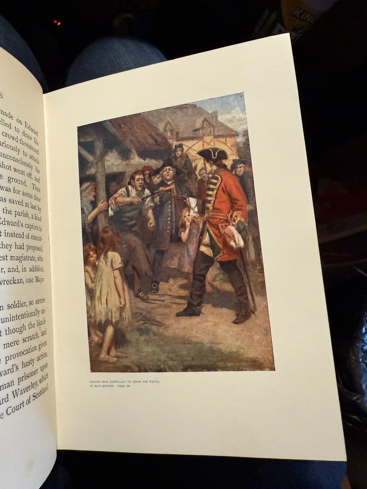 1908 Red Cap Tales : S. R. Crockett : Illustrated by Allan Stewart