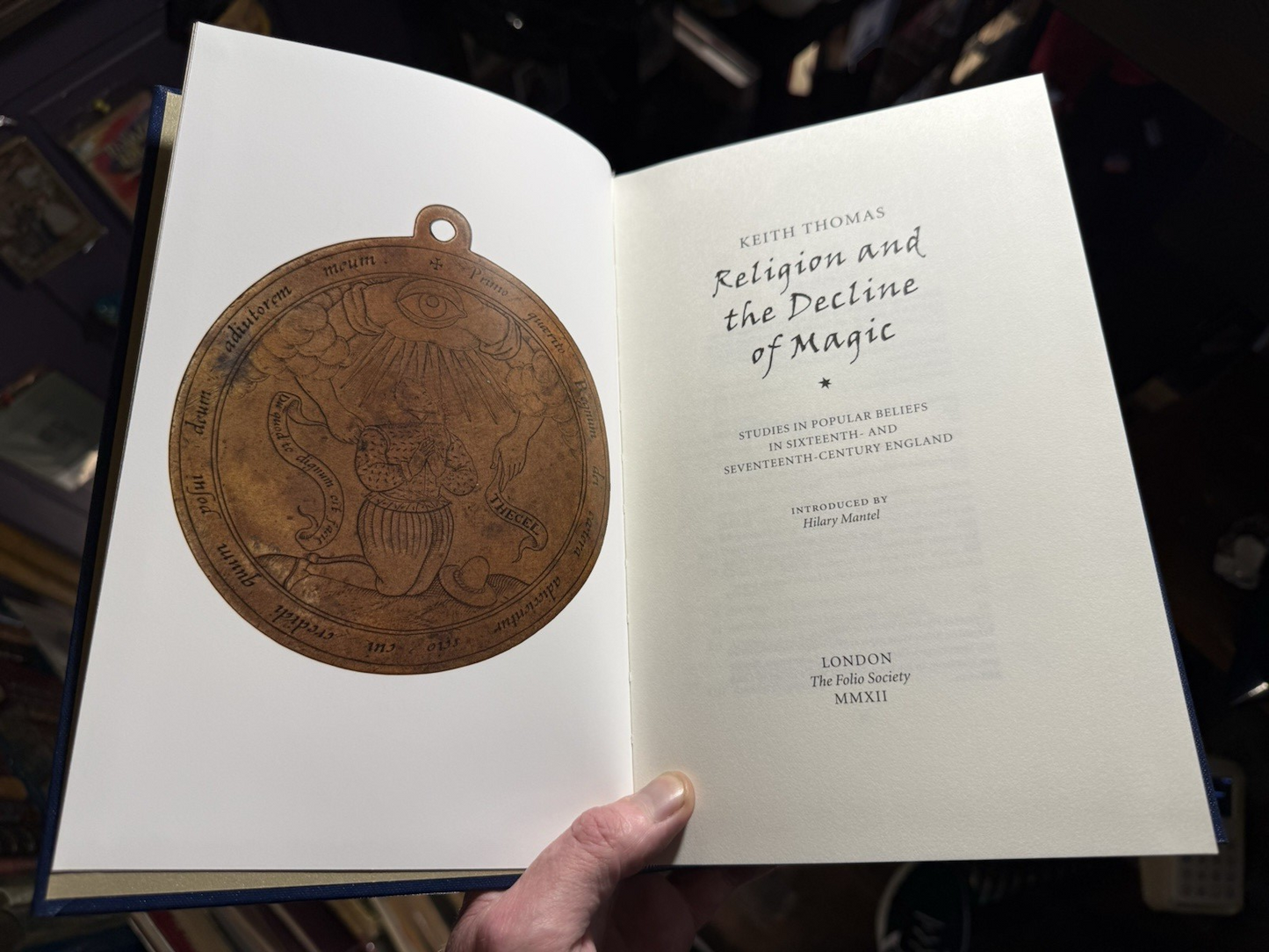 2012 Religion and the Decline of Magic : Keith Thomas : Folio Society