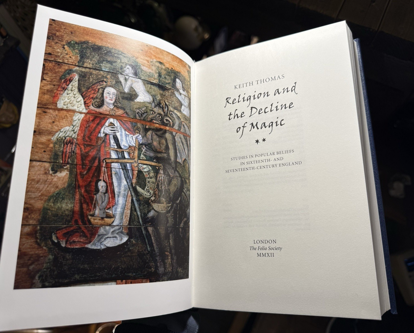 2012 Religion and the Decline of Magic : Keith Thomas : Folio Society
