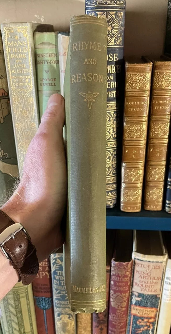 Lewis Carroll : Rhyme? And Reason? (1883-1st Ed) Arthur B Frost & Henry Holiday