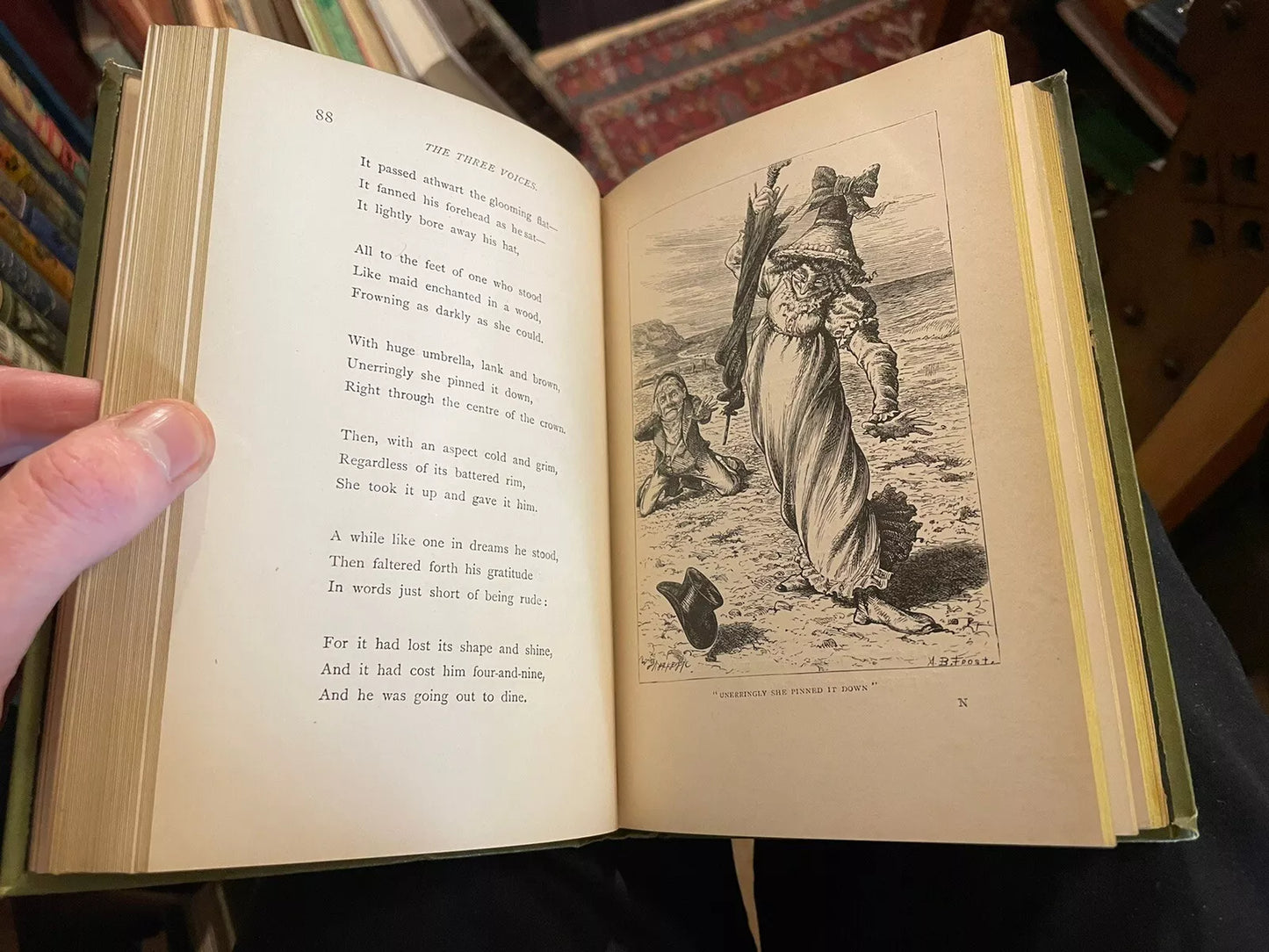 Lewis Carroll : Rhyme? And Reason? (1883-1st Ed) Arthur B Frost & Henry Holiday