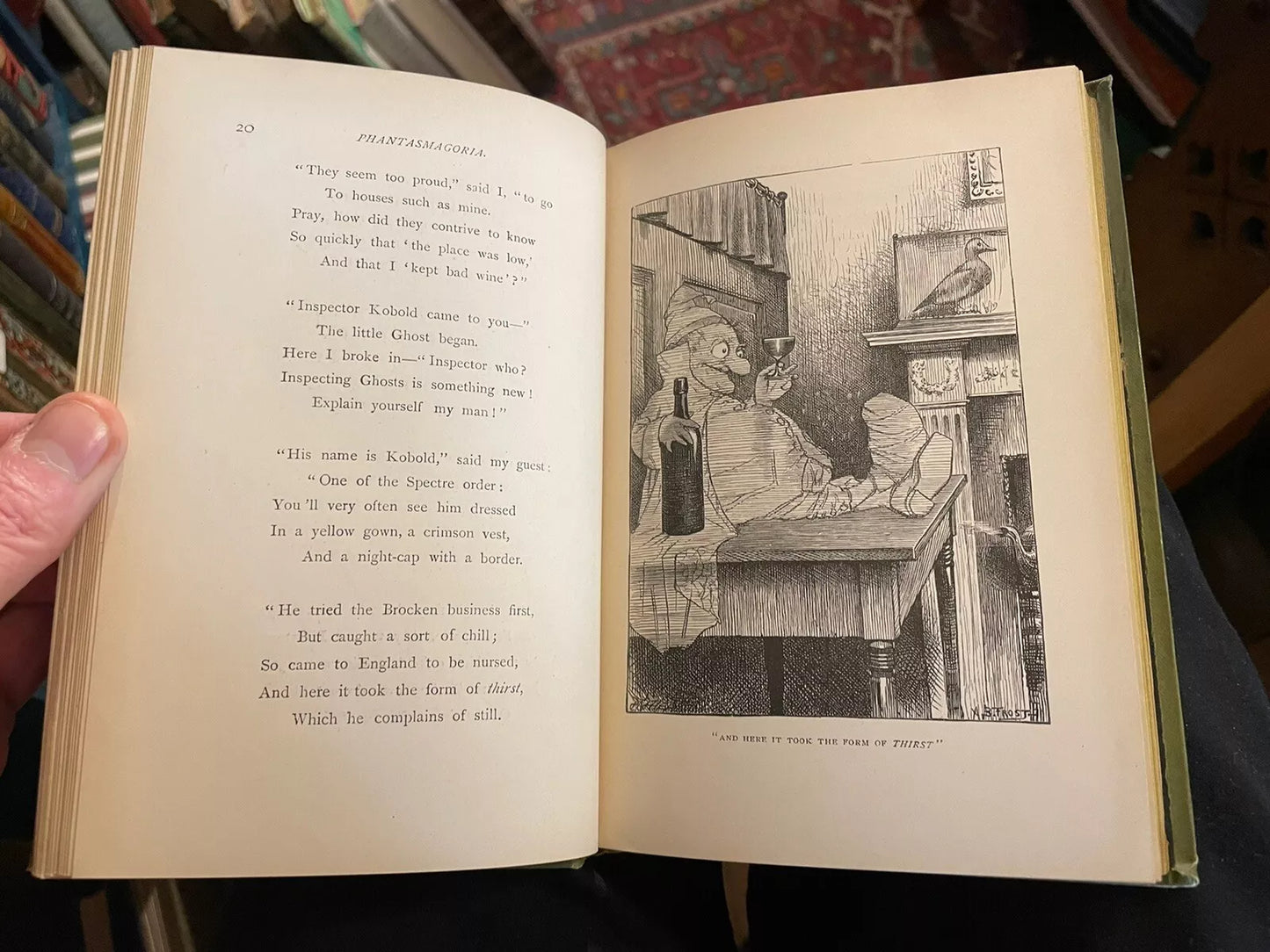 Lewis Carroll : Rhyme? And Reason? (1883-1st Ed) Arthur B Frost & Henry Holiday