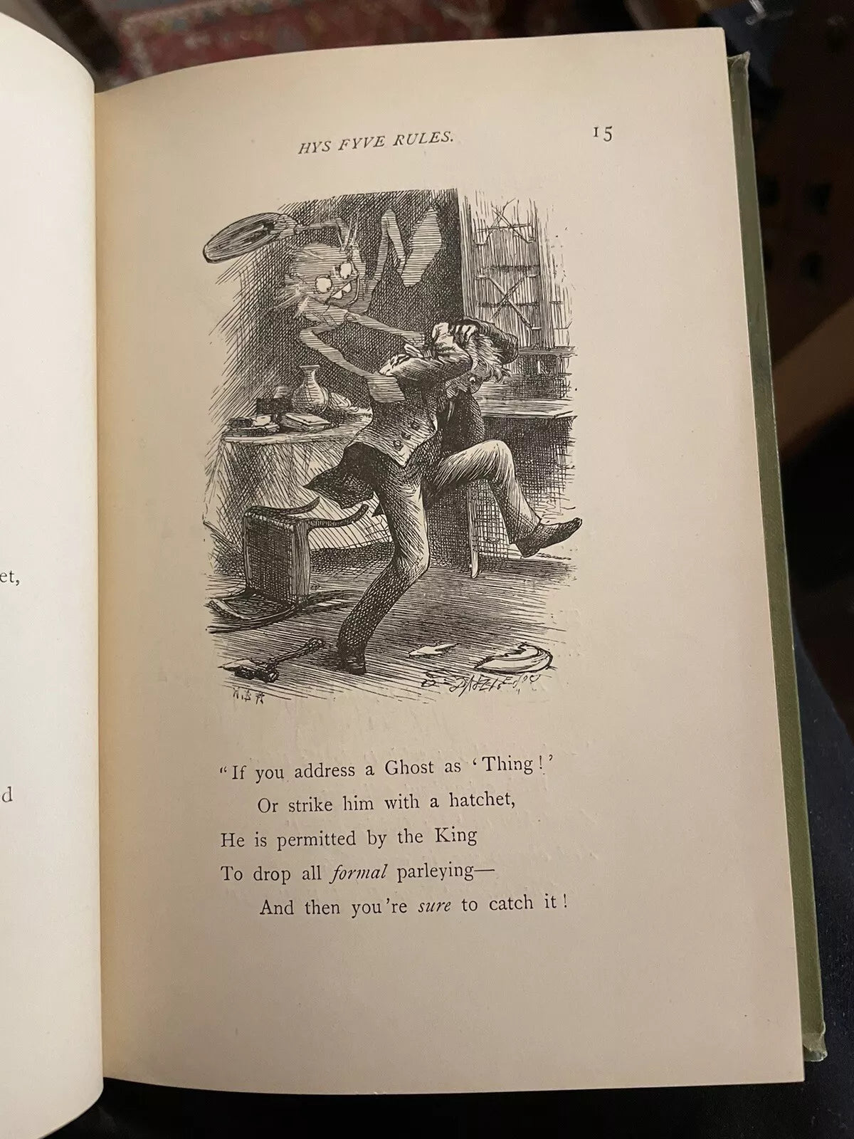 Lewis Carroll : Rhyme? And Reason? (1883-1st Ed) Arthur B Frost & Henry Holiday
