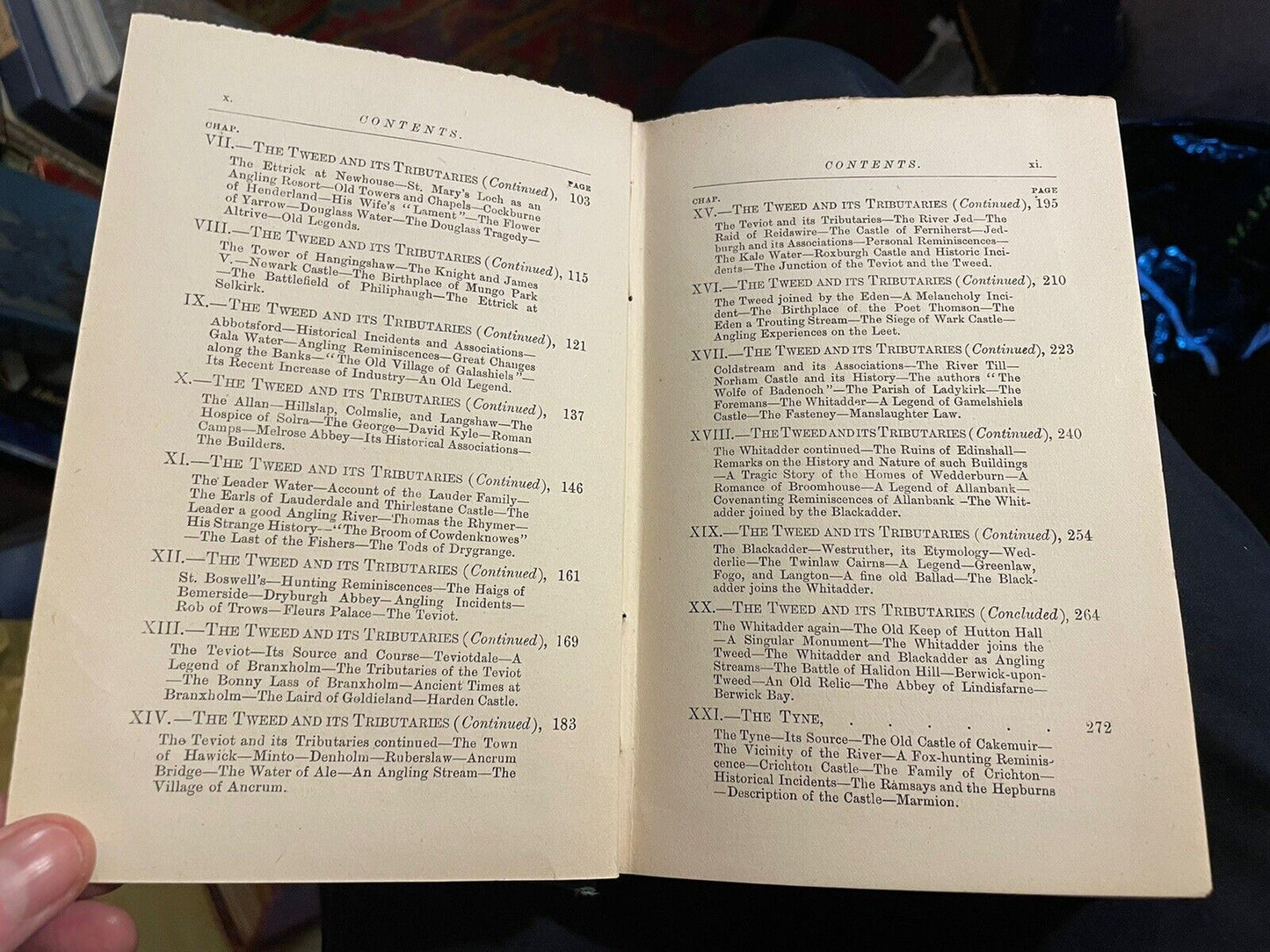 1890 Scottish Rivers : The Tweed & Tyne : Sir Thomas Dick Lauder