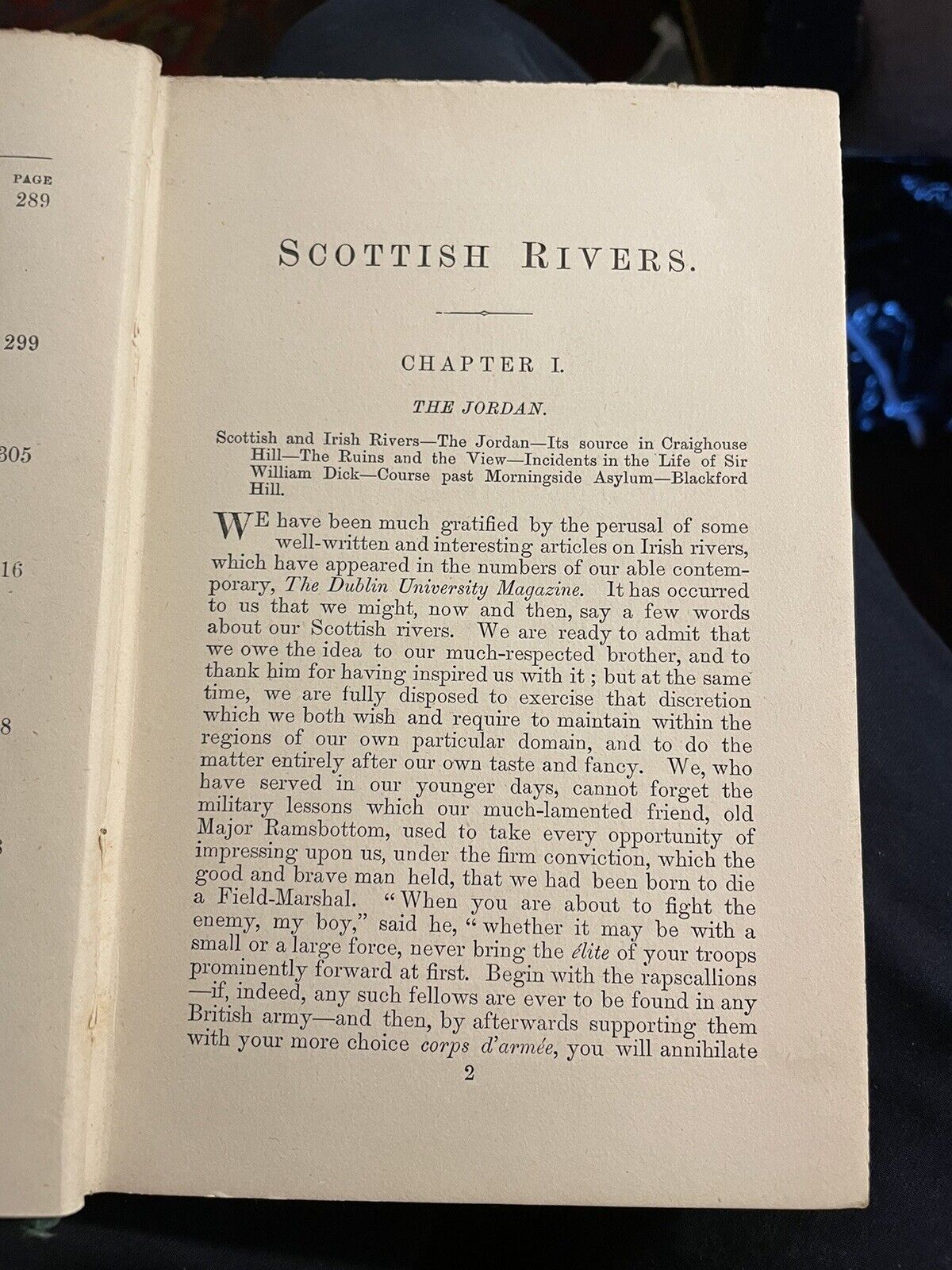 1890 Scottish Rivers : The Tweed & Tyne : Sir Thomas Dick Lauder