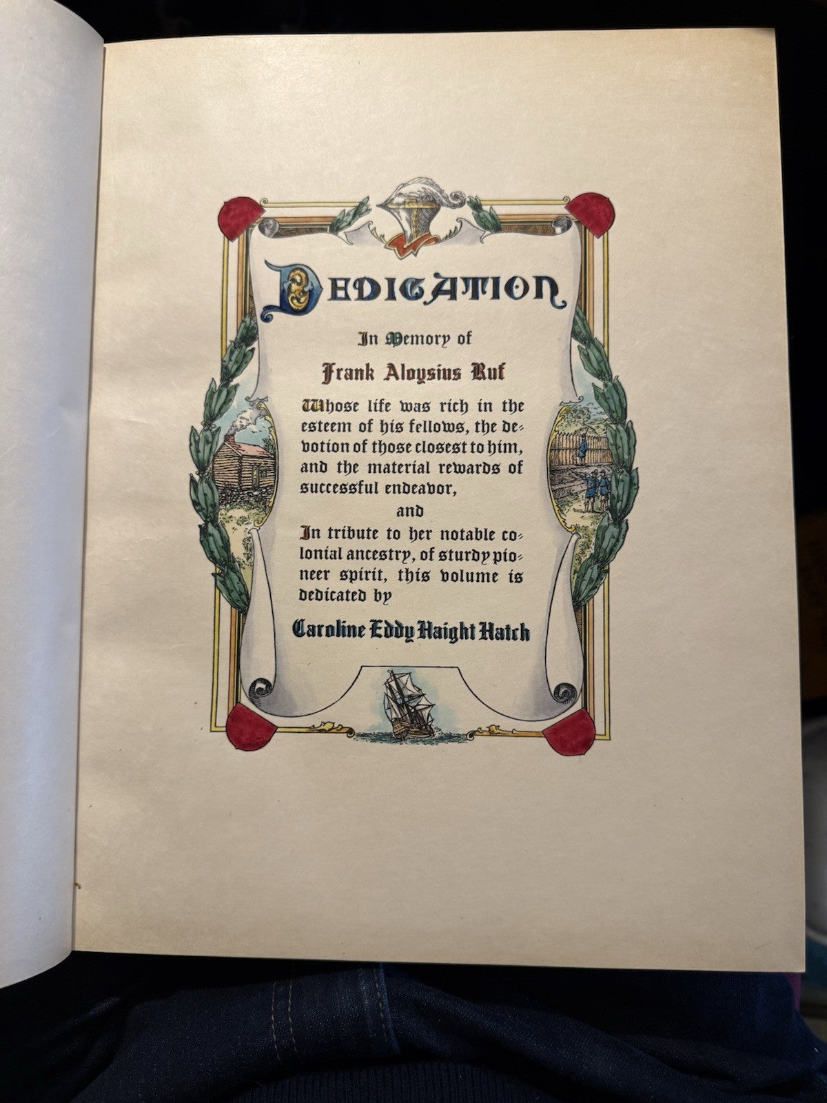 Ruf, Haight & Allied Families : Bound by Stikeman : Genealogical History 1925