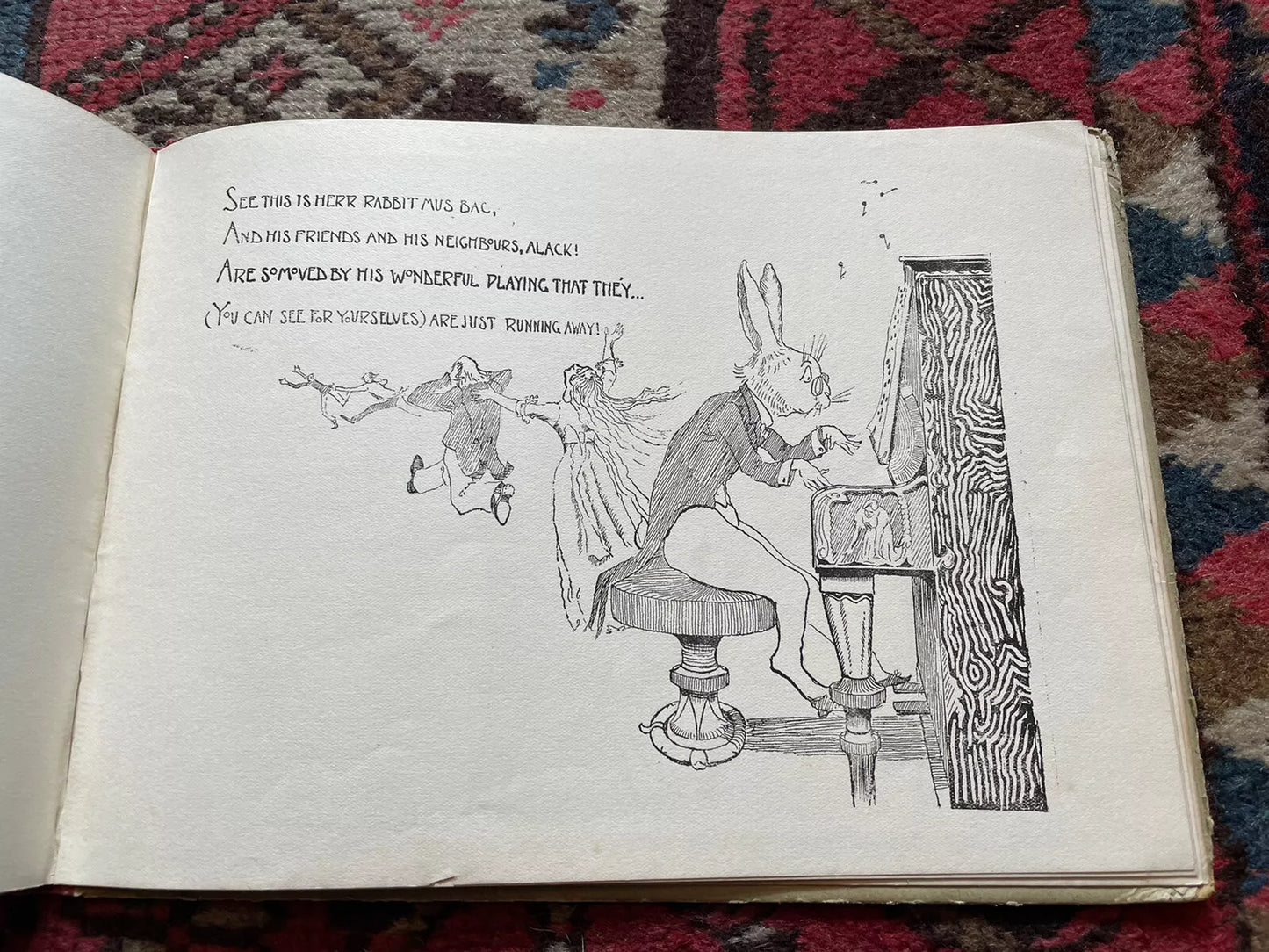 c1890 The Rabbit Book : Charles R. Pettafor : Late Victorian Children's Book