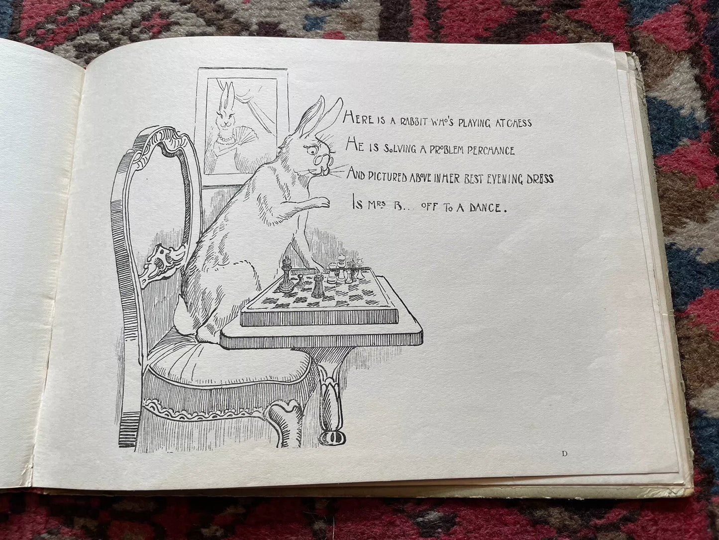 c1890 The Rabbit Book : Charles R. Pettafor : Late Victorian Children's Book