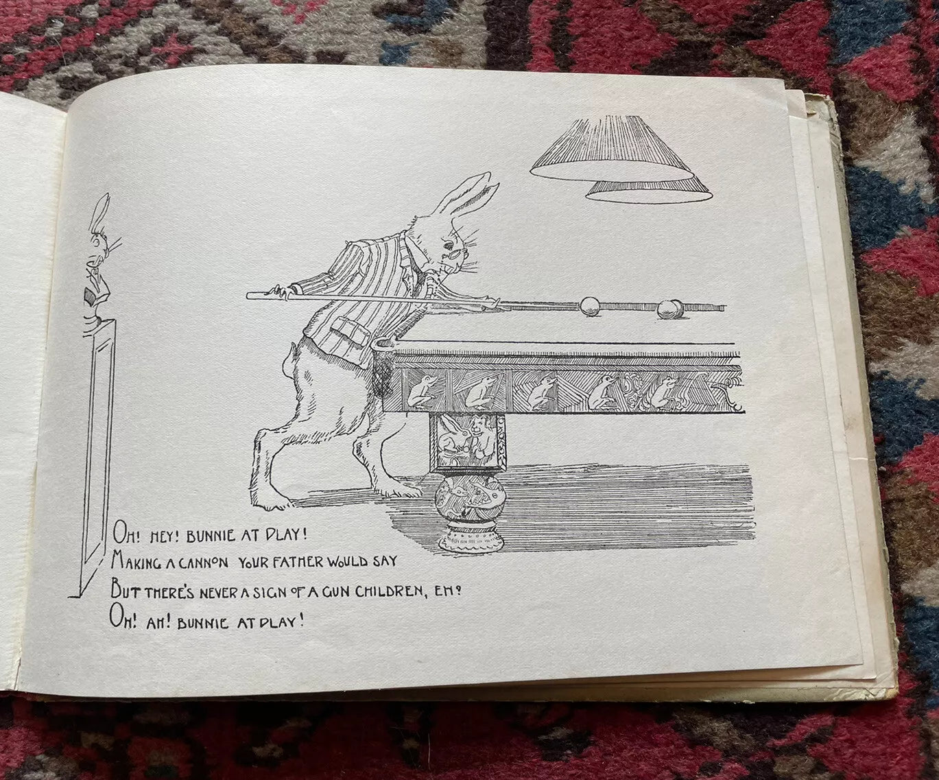 c1890 The Rabbit Book : Charles R. Pettafor : Late Victorian Children's Book