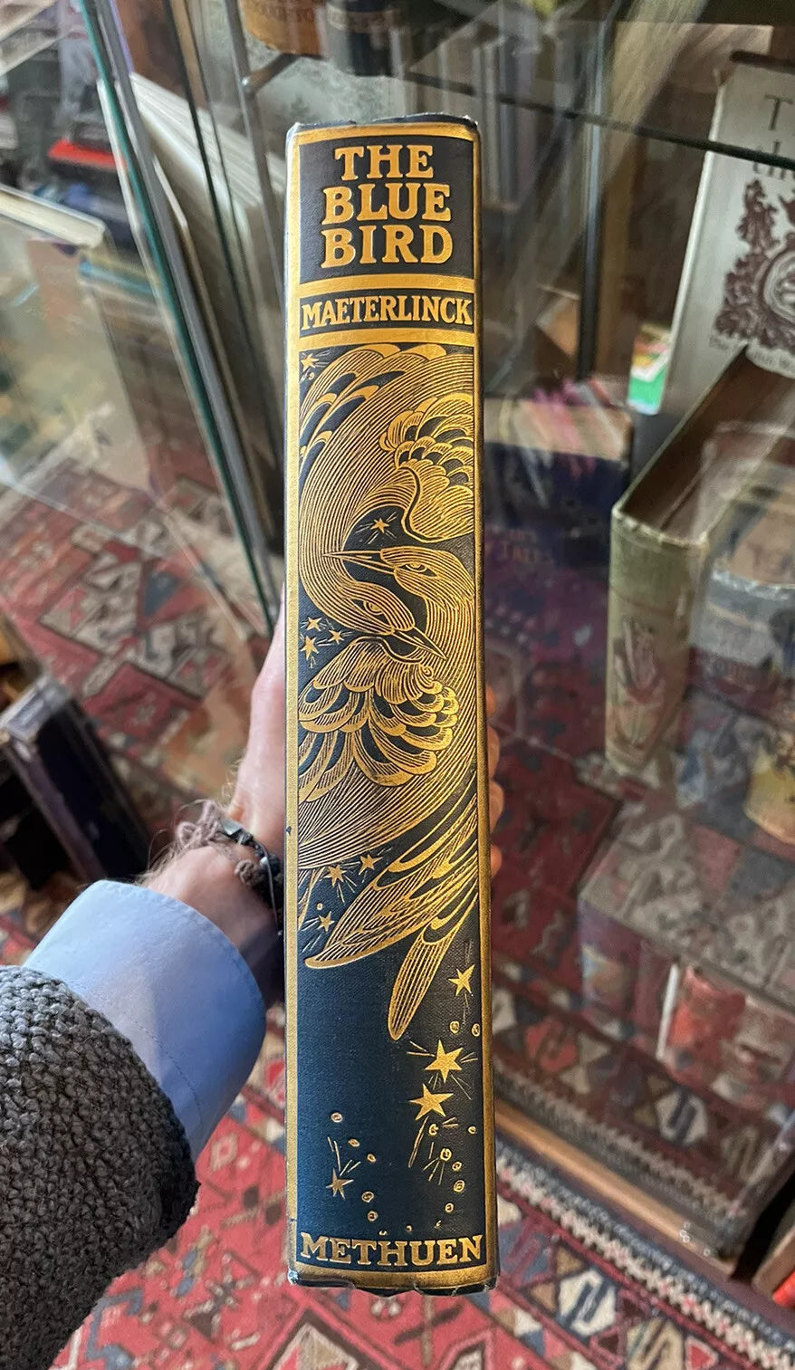 1912 The Blue Bird : A Fairy Play : Maurice Maeterlinck Colour Illus by Robinson