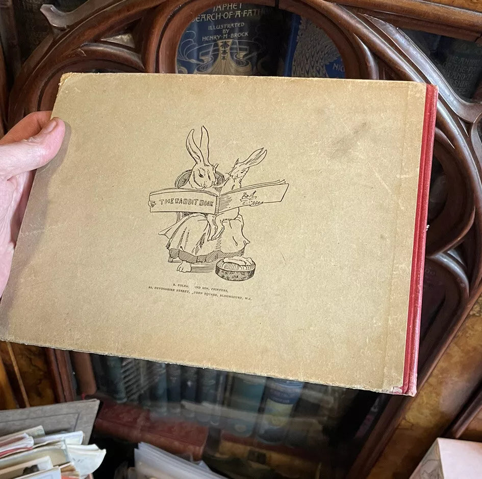 c1890 The Rabbit Book : Charles R. Pettafor : Late Victorian Children's Book