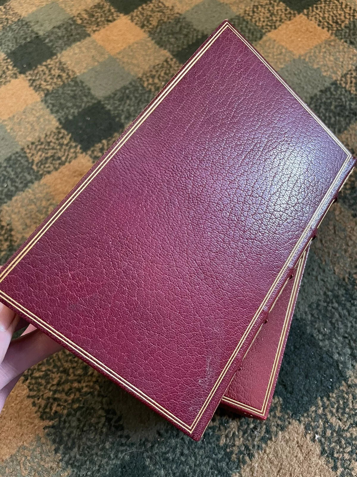4 Rhododendron Year Books : Fine Leather Bindings by Riviere & Son