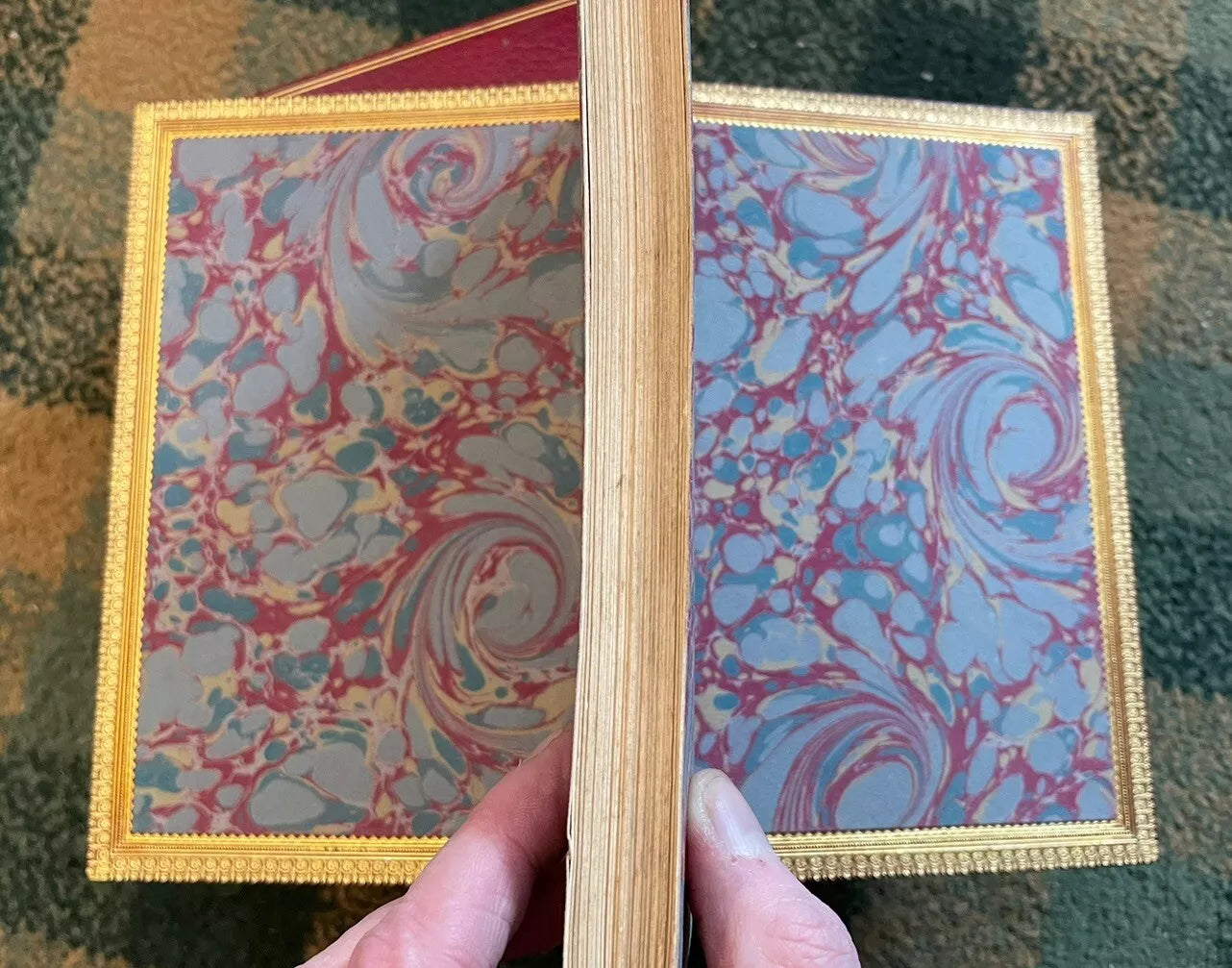 4 Rhododendron Year Books : Fine Leather Bindings by Riviere & Son