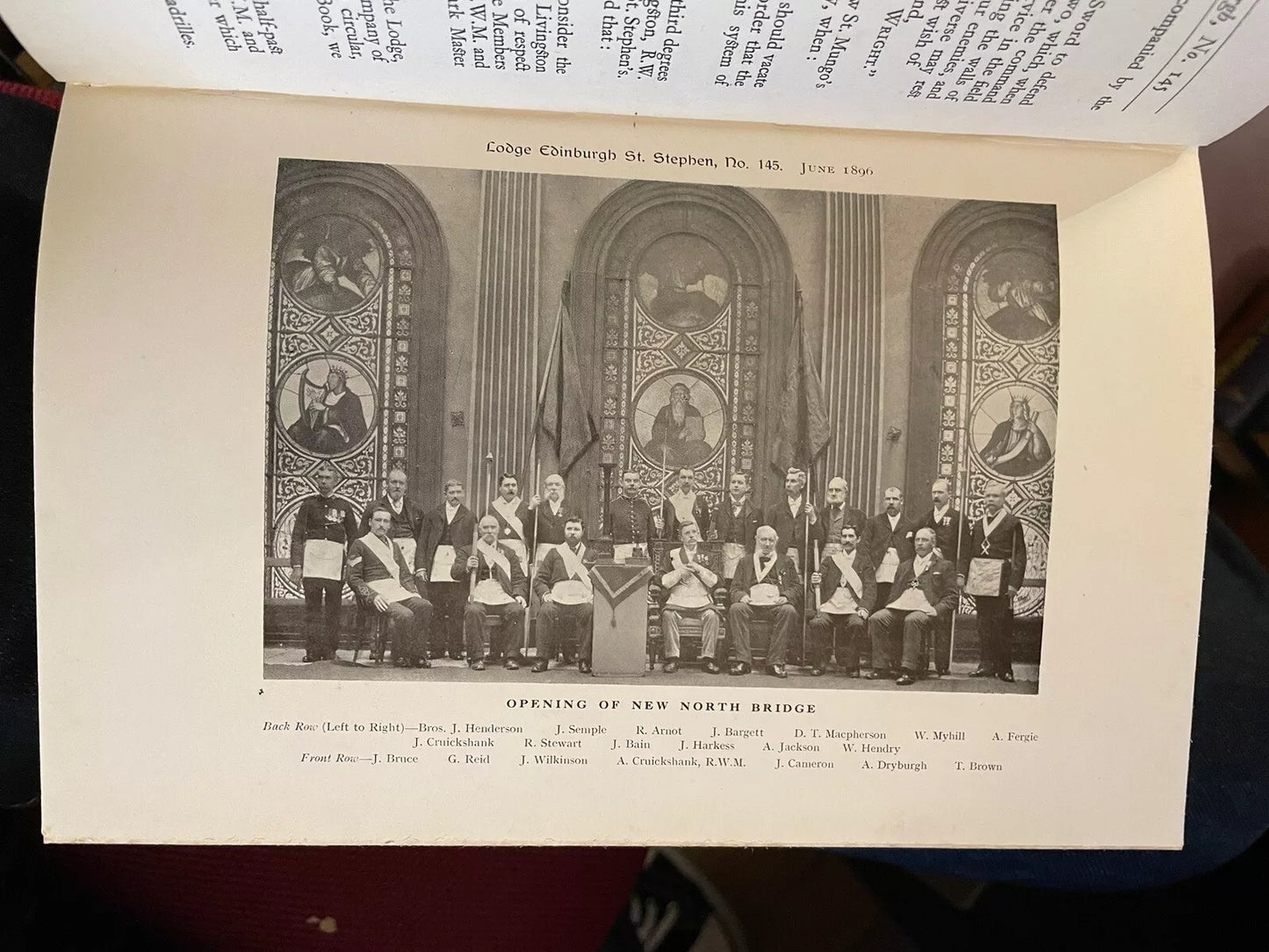 St Stephen's Lodge Edinburgh No 145 : Masononic Grand Lodge of Scotland