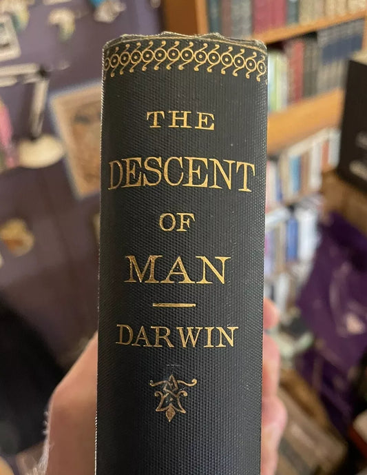 1890 Charles Darwin : The Descent of Man and Selection in Relation to Sex VGC