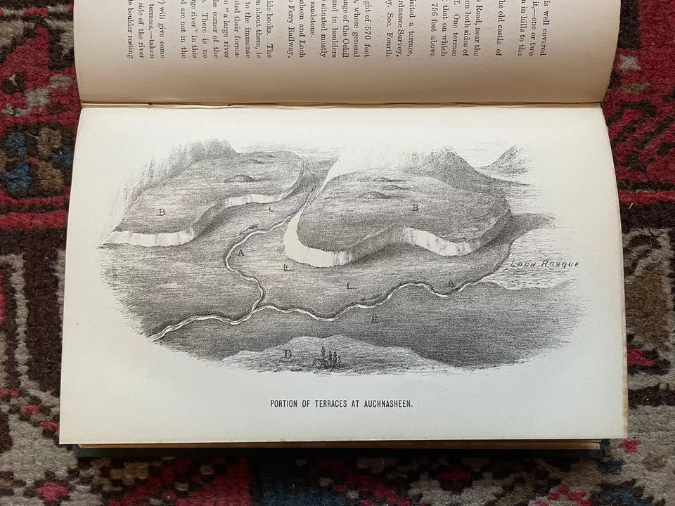 1882 Traces in Scotland of Ancient Water-Lines : By Geologist David Milne Home