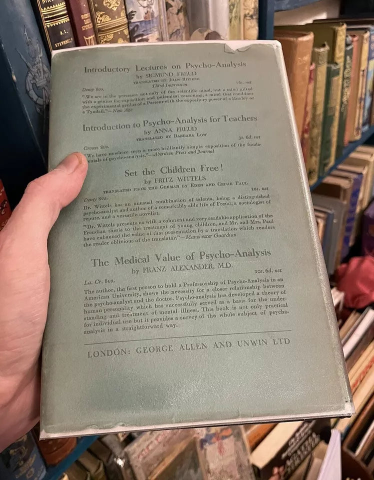 1932 Sigmund Freud : The Interpretation of Dreams : 3rd Edition in Dust Jacket
