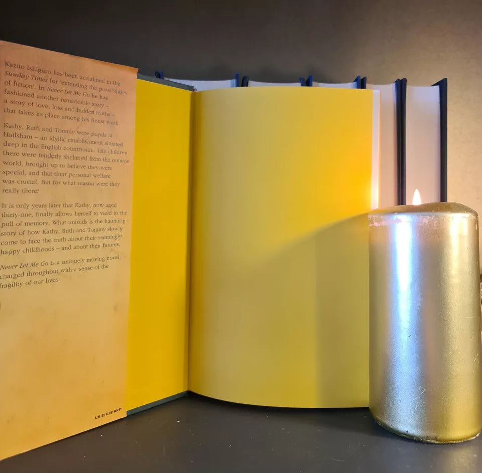 Never Let Me Go, Kazuo Ishiguro : SIGNED : Inscribed to James Runcie