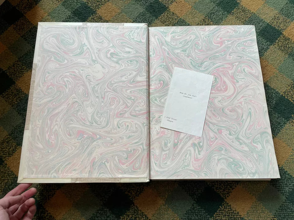 Collection of Pictures Belonging to John Reid : Large Vellum Binding Ltd Ed