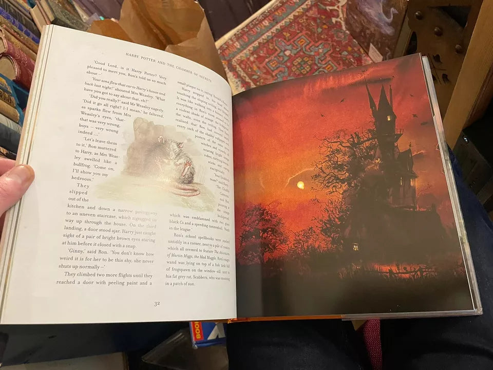 Harry Potter and the Chamber of Secrets : Signed by Artist J.K. Rowling 1/1