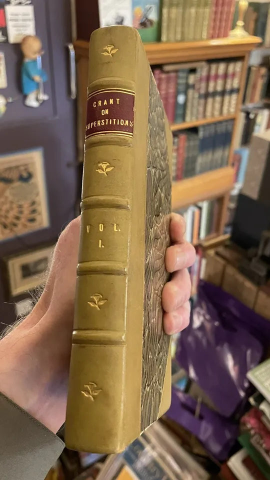 1811 Grant's Superstitions of the Highlanders of Scotland : Spirits / Folklore
