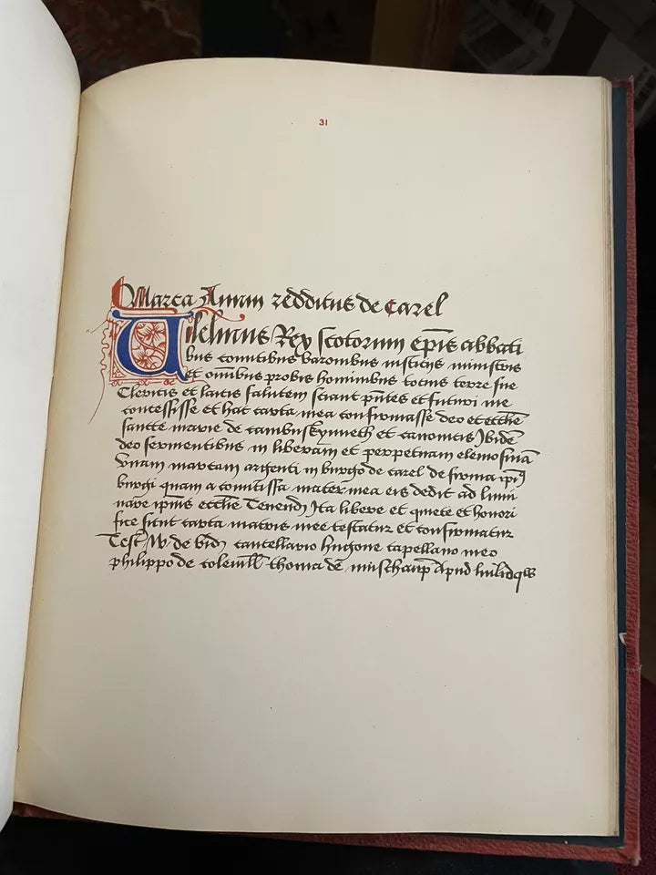 Registrum Monasterii S. Marie de Cambuskenneth 1147-1535 : Medieval Scotland