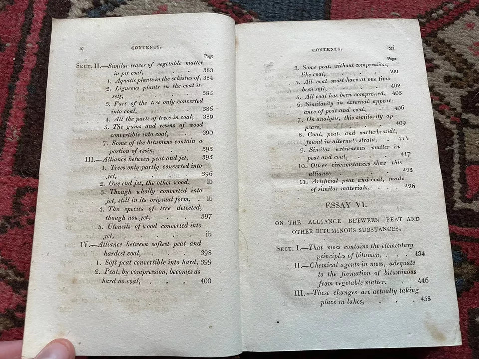 1807 Natural History and Origin of Peat Moss : Rennie : Farming Interest